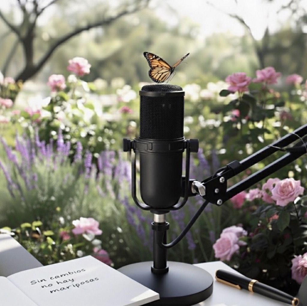 Sin Cambios No Hay Mariposa- ENTRE MICRÓFONOS, REFLEXIONES Y MARIPOSAS